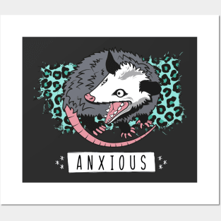 Anxious Possum Posters and Art